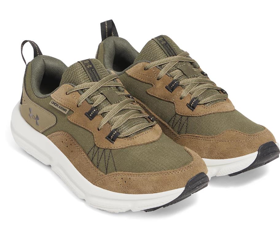 UNDER ARMOUR 3027178 390 UA CHARGED VERSSERT 2 GREEN/BROWN SHOE SNEAKERS NIB Men