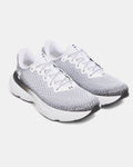 UNDER ARMOUR 3027523 109 UA INFINITE WHITE/GREY/BLACK SNEAKERS SHOES NIB MEN'S