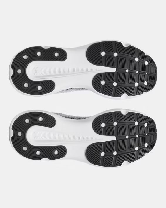 UNDER ARMOUR 3027523 109 UA INFINITE WHITE/GREY/BLACK SNEAKERS SHOES NIB MEN'S