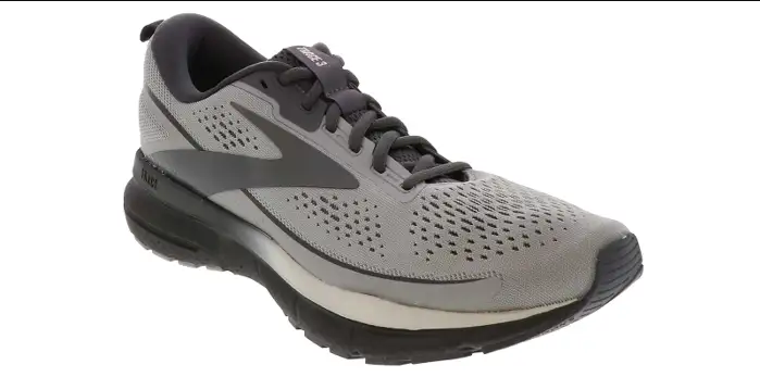 BROOKS 110412 TRACE 3 RUN/WALK GREY/BLACK/EBONY SHOE SNEAKERS NIB MEN
