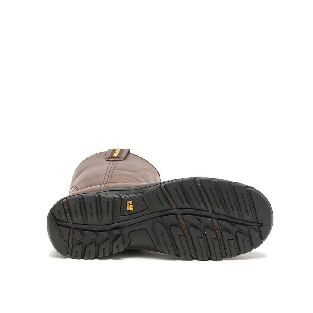 CAT Caterpillar P51034 DRAWBAR ASTM SOFT TOE SUUMMER BROWN WORK BOOT NIB MEN'S