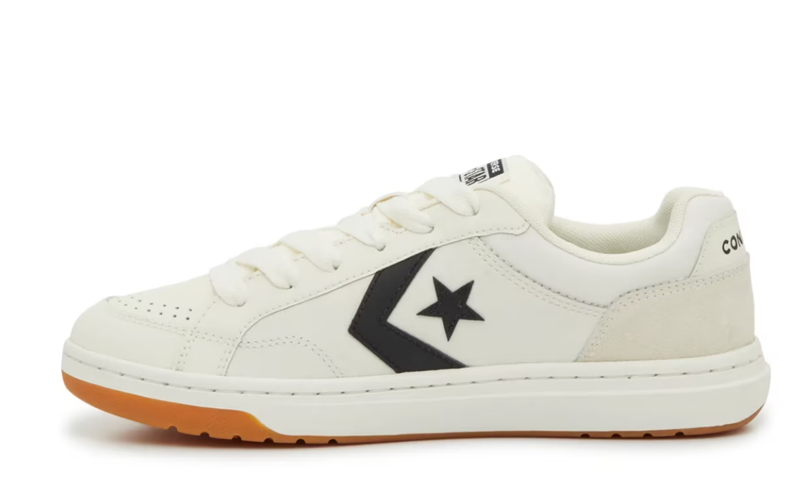 CONVERSE PRO BLAZE CLASSIC OX OFF WHITE/BLACK LEATHER CASUAL NIB MEN'S