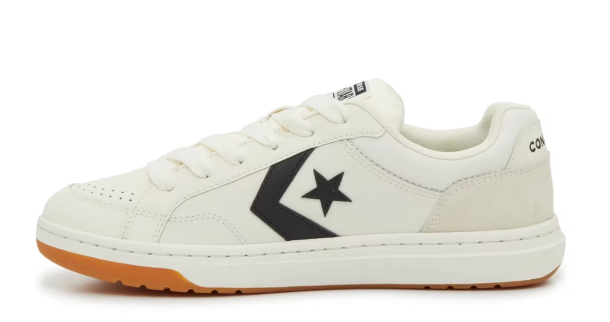 CONVERSE PRO BLAZE CLASSIC OX OFF WHITE/BLACK LEATHER CASUAL NIB MEN'S