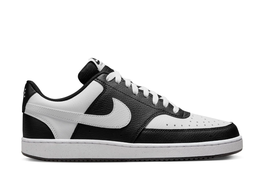 NIKE HM9862 001 COURT VISION LOW BLACK/WHITE TENNIS SHOES SNEAKERS NIB UNISEX