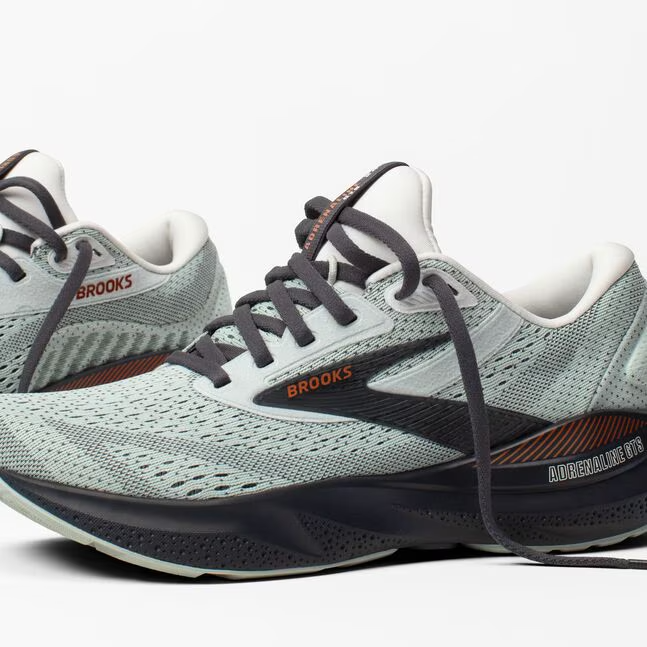 NIB WOMEN BROOKS 120426 030 ADRENALINE GTS 24 RUN/WALK MERCURY SHOE SNEAKERS