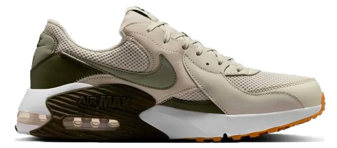 NIKE AIR MAX EXCEE FZ5486 003 LIGHT BONE/ARMY GREEN SHOES SNEAKERS NIB MEN'S