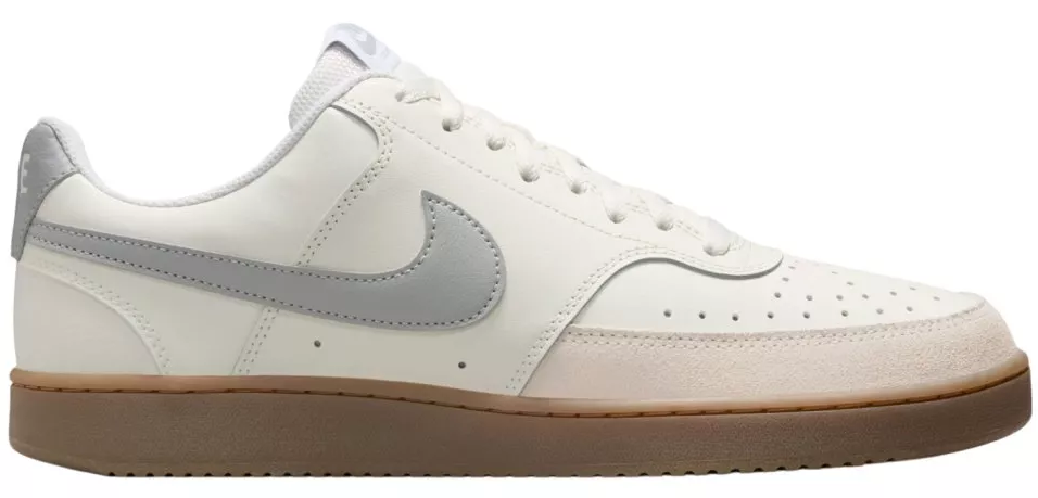 NIKE HV2530 100 COURT VISION LOW SAIL/SMOKE GREY TENNIS SHOESSNEAKERS NIB UNISEX