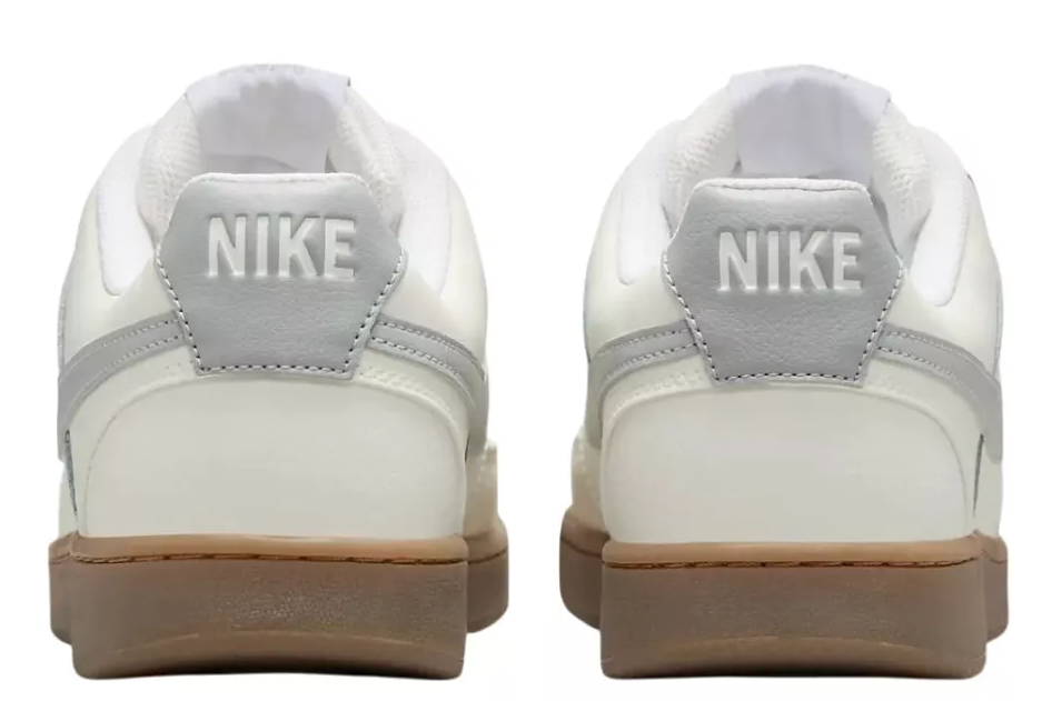 NIKE HV2530 100 COURT VISION LOW SAIL/SMOKE GREY TENNIS SHOESSNEAKERS NIB UNISEX