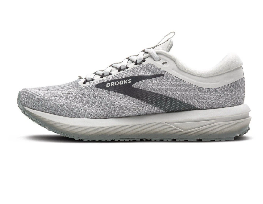 NIB WOMEN'S BROOKS 120424 036 REVEL 7 CUSTION MUSHROOM/GREY SHOE SNEAKERS $110