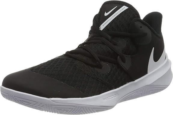 NIKE ZOOM HYPERSPEED COURT CI2964 010 BLACK/WHITE SHOES SNEAKERS $90 UNISEX NIB