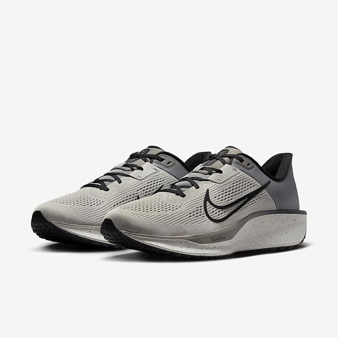 NIKE QUEST 6 IRON ORE/BLACK/PEWTER RUNNING SHOE SNEAKERS NIB MEN'S IB4002 014